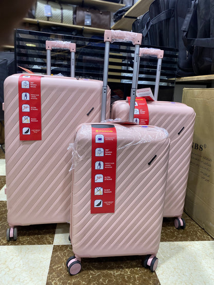 Pack 3 valises rigides  – 15500 DA les trois